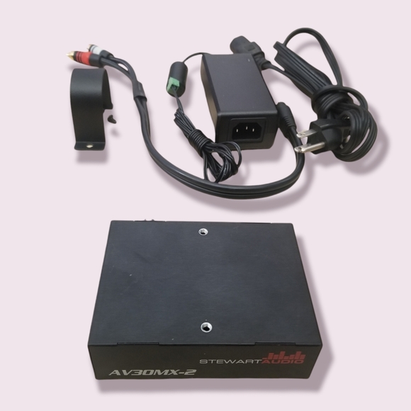 STEWART AUDIO 2 Channel Stereo Mixer Amplifier - AV30MX-2 - USED - Picture 5 of 5